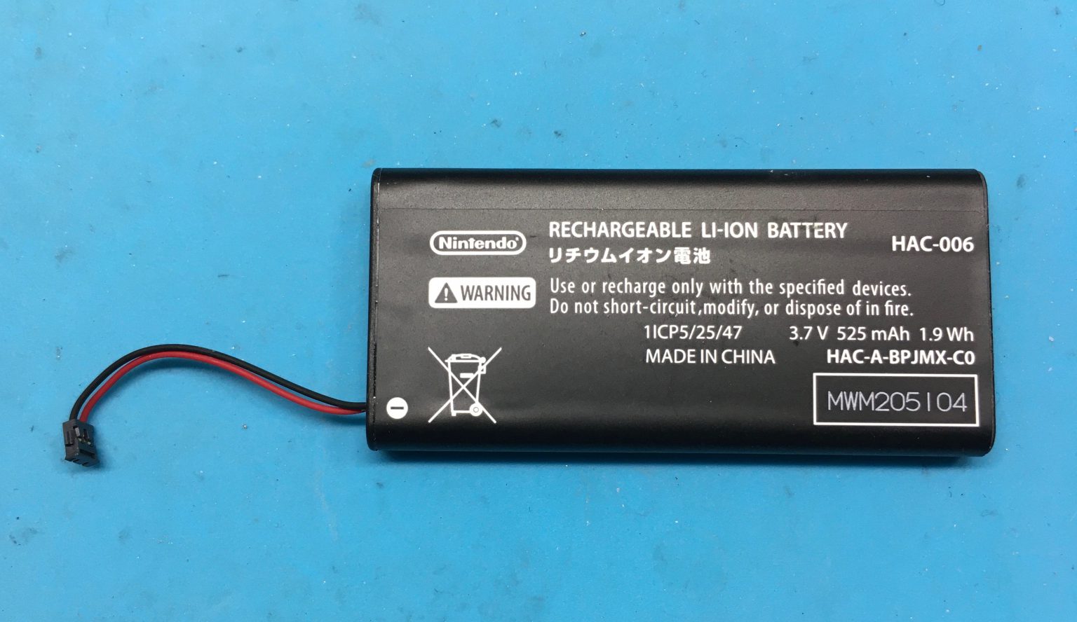 OEM Replacement Battery for Joycon (HAC006, 525mAh) – Snyder Repair