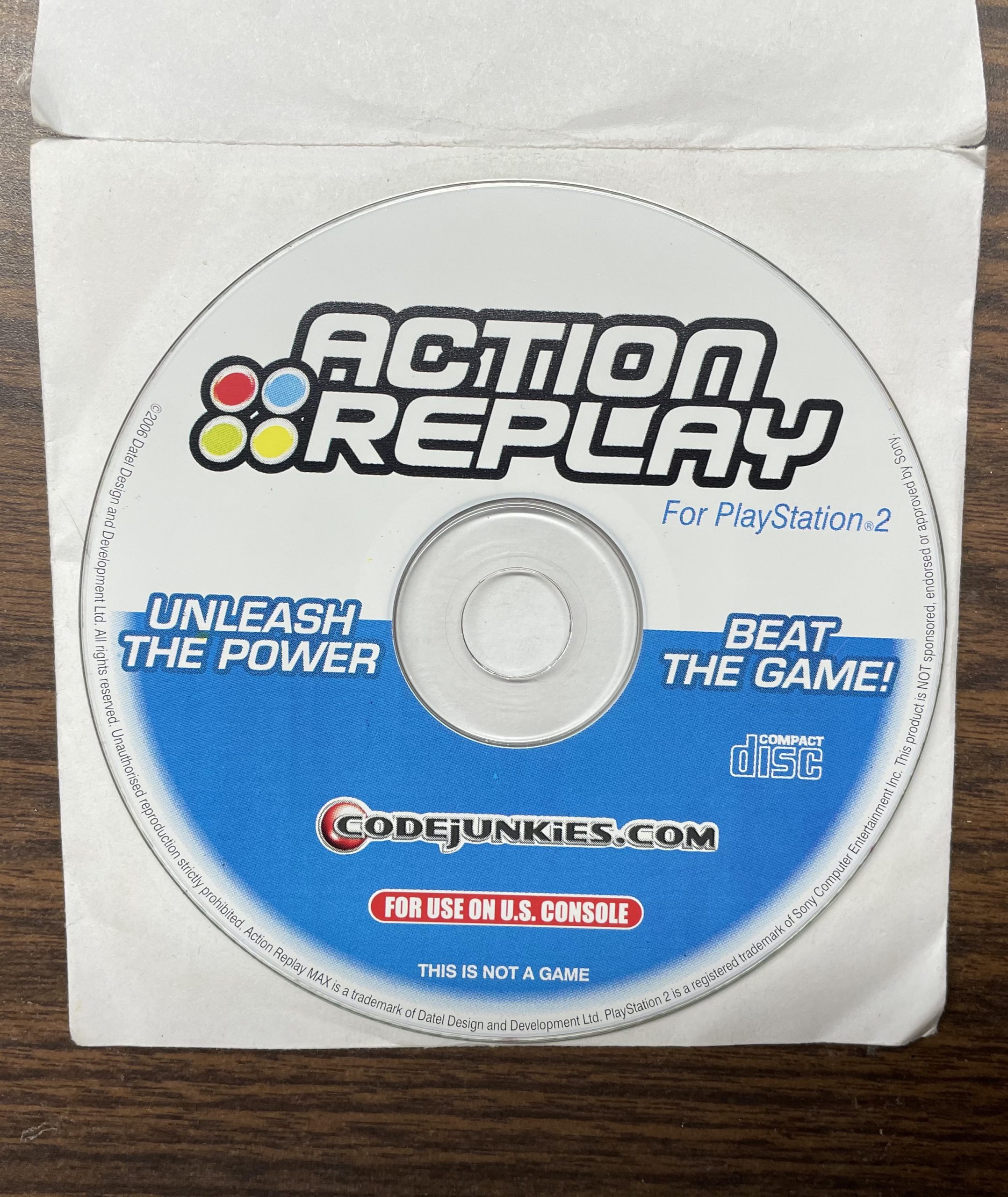 Playstation 2 Action Replay Max