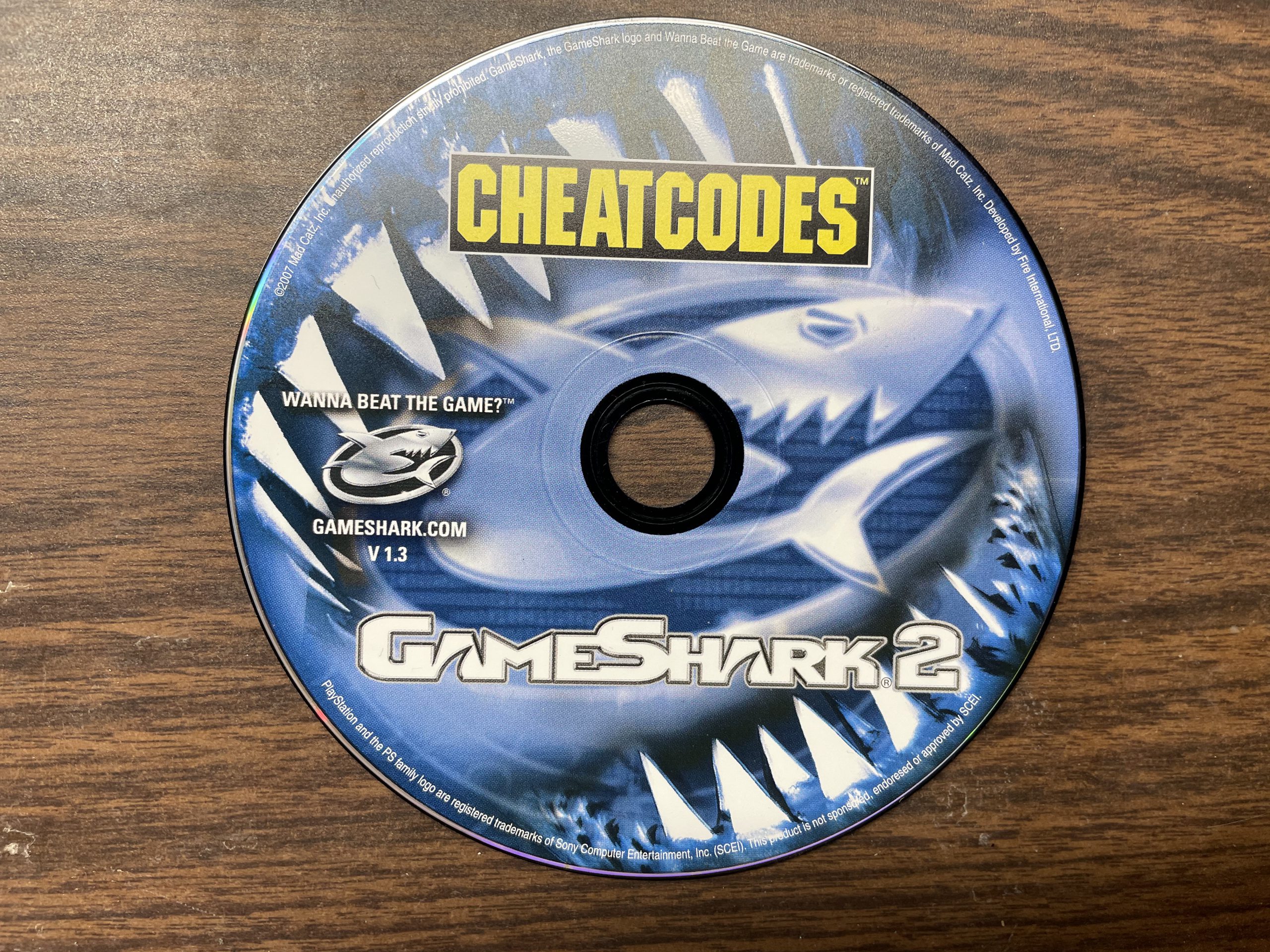 PS2]Gameshark 2 Ver 4, Game Shark serve para vc fazer trap…
